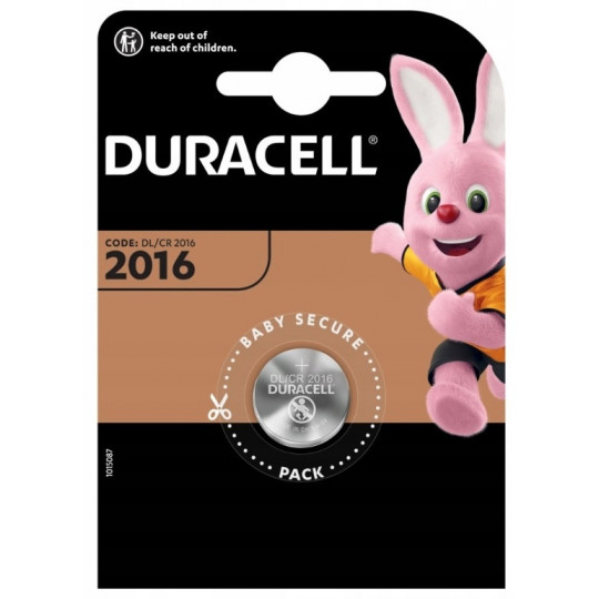 Duracell 3V DL 2016 BL1 1pc battery DURACELL