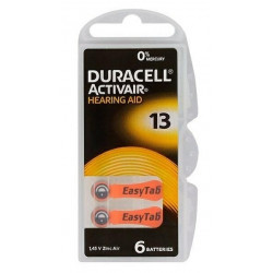 Baterie specjalistyczne DA-13 1,45V Duracel Activair opakowanie 6 sztuk DURACEL