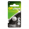 GP Lithium Cell 3V CR1632 battery pack 1 piece GP