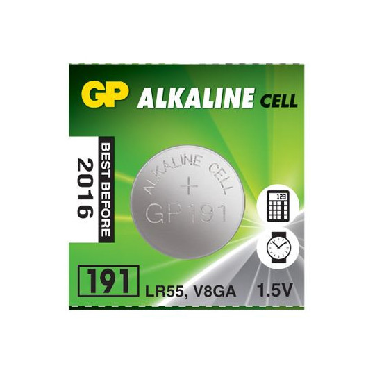 GP Alkaline Cell battery for watch 1.5V 191-U10 GP battery