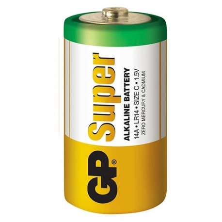 Bateria GP Super Alkaline 1.5V LR14 2szt. GP14A-2U