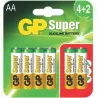 Bateria GP Super Alkaline AA 1.5V LR6 opakowanie 6 sztuk GP