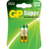 GP Alkaline 25A-U2 1.5V AAAA battery pack of 2 pieces GP