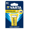 Bateria 9V BL/1 6F22 SuperLife VARTA