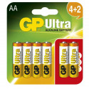 Bateria GP Ultra Alkaline 1,5V LR6 (op.6szt.) AA