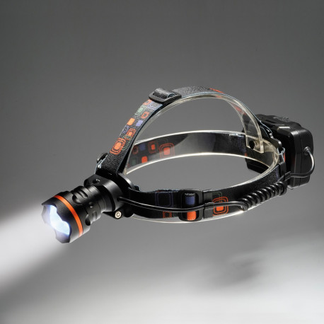 Latarka czołowa LED 20W 2x18650 TS-1199 Tiross