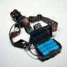 Latarka czołowa LED 20W 2x18650 TS-1199 Tiross