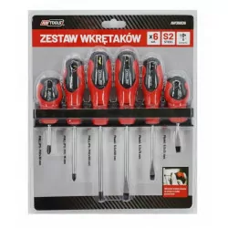 Zestaw wkrętaków S2 STEEL AW36806 6 sztuk AW TOOLS