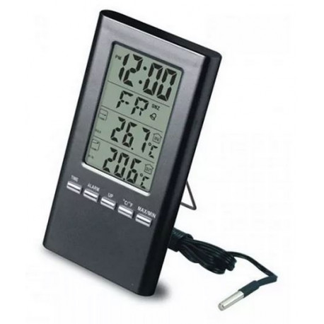 Termometr elektroniczny z sondą wewnętrzny/zewnętrzny TERDENS