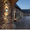 BEGONYA2 Black E27 garden wall lamp by HOROZ