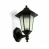 BEGONYA2 Black E27 garden wall lamp by HOROZ