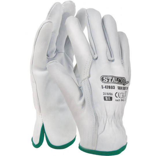 S-Skin leather gloves size 9" S-47803 Stalco