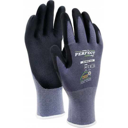 NITRILE FLEX size 11" nylon gloves S-76334 STALCO