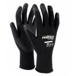 Rękawice nylonowe NITRILE FLEX FOAM rozmiar 10" S-76407 STALCO