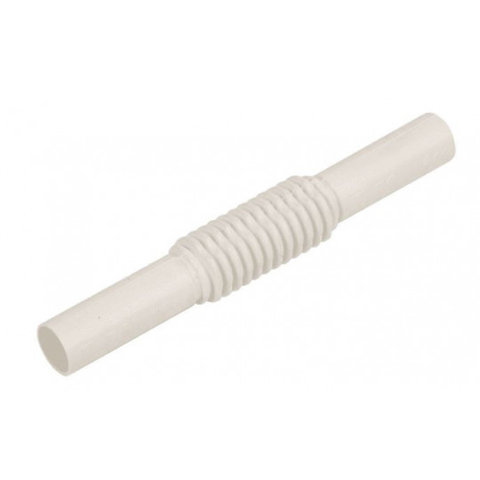 Connector for PVC electrical pipes white 22mm ZCL-22 TT PLAST