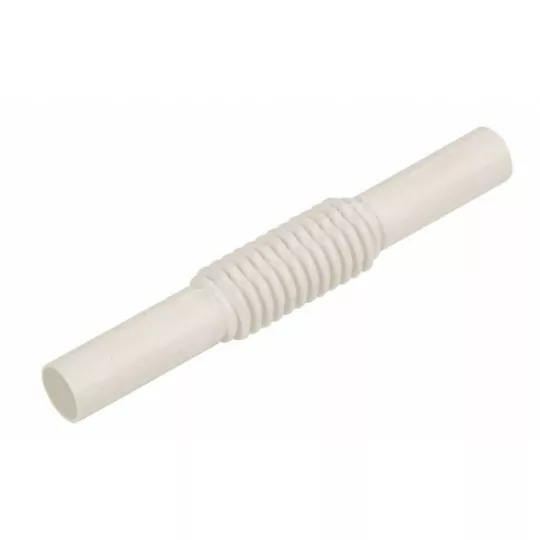 Connector for PVC electrical pipes white 22mm ZCL-22 TT PLAST Connector for PVC electrical pipes white 22mm ZCL-22 TT PLAST