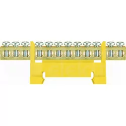 Listwa zaciskowa LZ 12 Żółta E.4053 PAWBOL