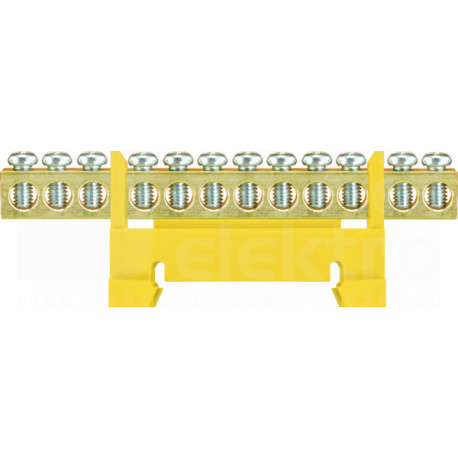 Listwa zaciskowa LZ 12 Żółta E.4053 PAWBOL