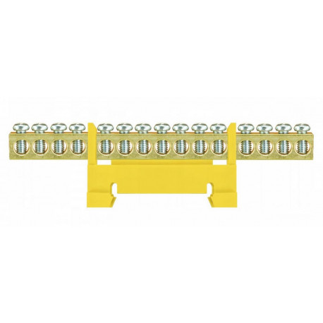 Listwa zaciskowa LZ 15 Żółta E.4054 PAWBOL