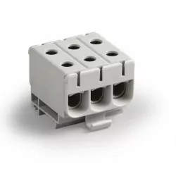 Zacisk trójtorowy KE-61.03 szary 2,5-50mm ENSTO