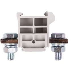 Złączka szynowa 2-przewodowa 120 mm szara ZSG1-120.0 SIMET