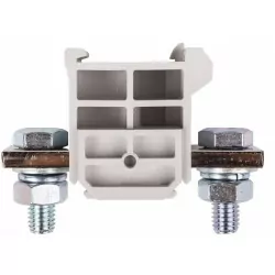 Złączka szynowa 2-przewodowa 120 mm szara ZSG1-120.0 SIMET