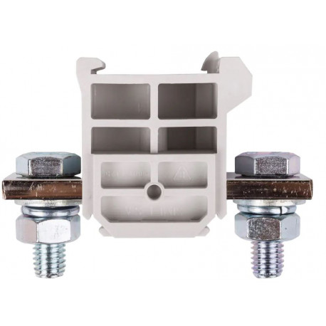 Złączka szynowa 2-przewodowa 120 mm szara ZSG1-120.0 SIMET