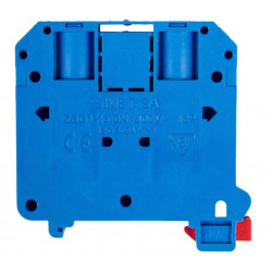 Złączka szynowa 2-przewodowa 16 mm niebieska ZSG1-16N SIMET