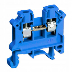 Złączka szynowa 2-przewodowy 4 mm niebieska ZSG1-4.0N SIMET