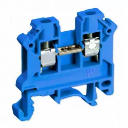 Złączka szynowa 2-przewodowy 4 mm niebieska ZSG1-4.0N SIMET