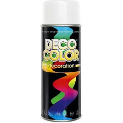 Lakier Spray Profes 400ml biały połysk Deco Color