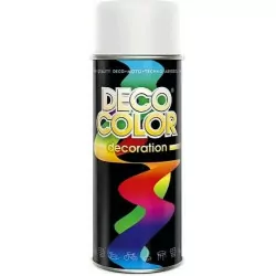 Lakier Spray Profes 400 ml biały mat Deco Color