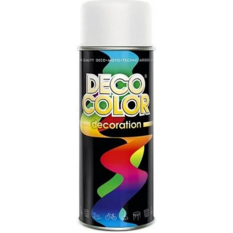 Lakier Spray Profes 400 ml biały mat Deco Color