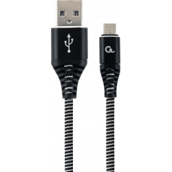 Kabel Micro USB - USB oplot CC-USB2B-A-2M Gembird