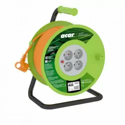 Przedłużacz bębnowy 40 m 3x1,5 pomarańczowy M01802 ACAR