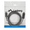 Kabel adapter DisplayPort-HDMI 3 m CA-DPHD-0030BK LANBERG