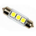 Żarówka samochodowa LED C5W 3 SMD 5050 36mm-5451