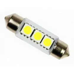 Żarówka samochodowa LED C5W 3 SMD 5050 39mm-5452
