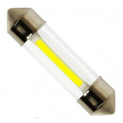 Żarówka samochodowa LED C5W COB 1W  42mm FILAMENT HIGH POWER