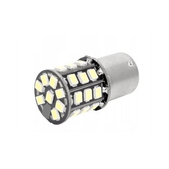 Żarówka samochodowa LED P21W 6W SMD 2835 CW HIGH POWE