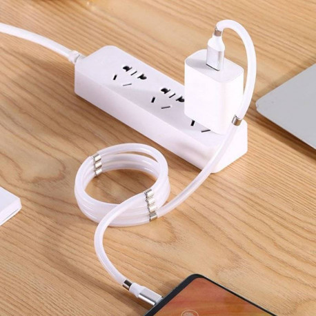 Kabel łatwozwijalny USB typ C Quick Charge 3 SN01-7151