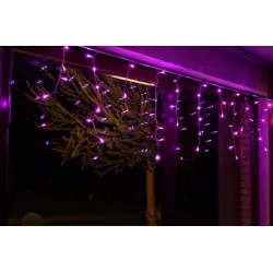 Kurtyna sople LED-60L różowa 3 m BULINEX