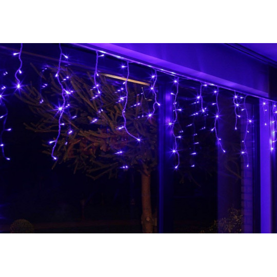 Curtain icicle LED-60 + GN blue 2,8 m BULINEX