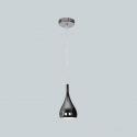 CORRADO D chandelier pendant single metal chrome E27 40W