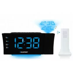 Radiobudzik z ładowarką projektor CRP81USB/FM Blaupunkt