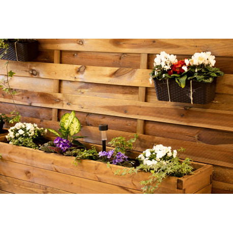 Lampka solarna wbijana czarna plastik CW VO0813