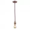 VOLTA-04 pendant lamp E27 ant. copper C04-VOLTA-04-AM