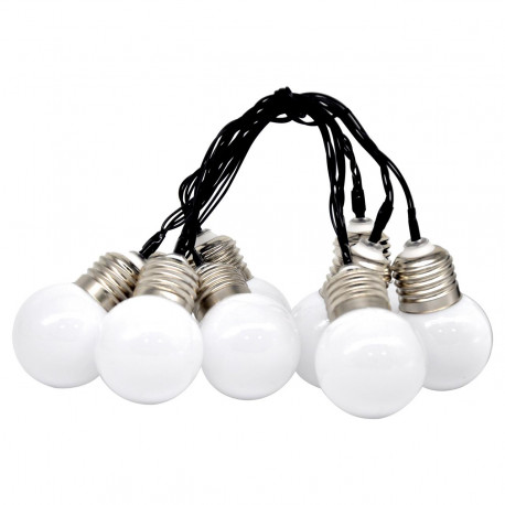 Girlanda solarna mleczna KATIA 10 LED WW ciepła barwa VO2223 VOLTENO