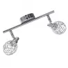 DONCASTER-2 chrome 2x G9 ceiling lamp VITALUX