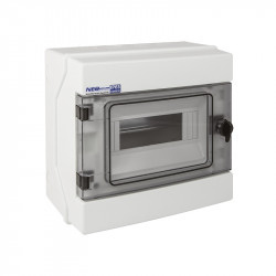 Rozdzielnica modułowa 1x8 n/t IP65 RH-8 36.8 ELEKTRO-PLAST